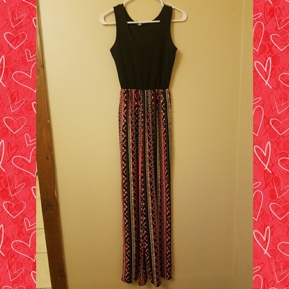 Jumpsuit with wide pants